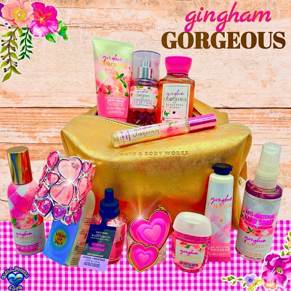 BBW 💕 Gingham Gorgeous 💕 12 pc body care set